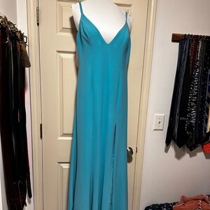 Jovani Teal Prom Dress